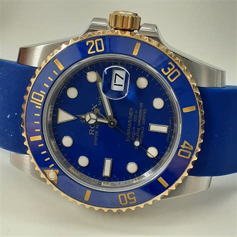 rolex ceramic submariner 116613 blue dial|Rolex 116613lb for sale.